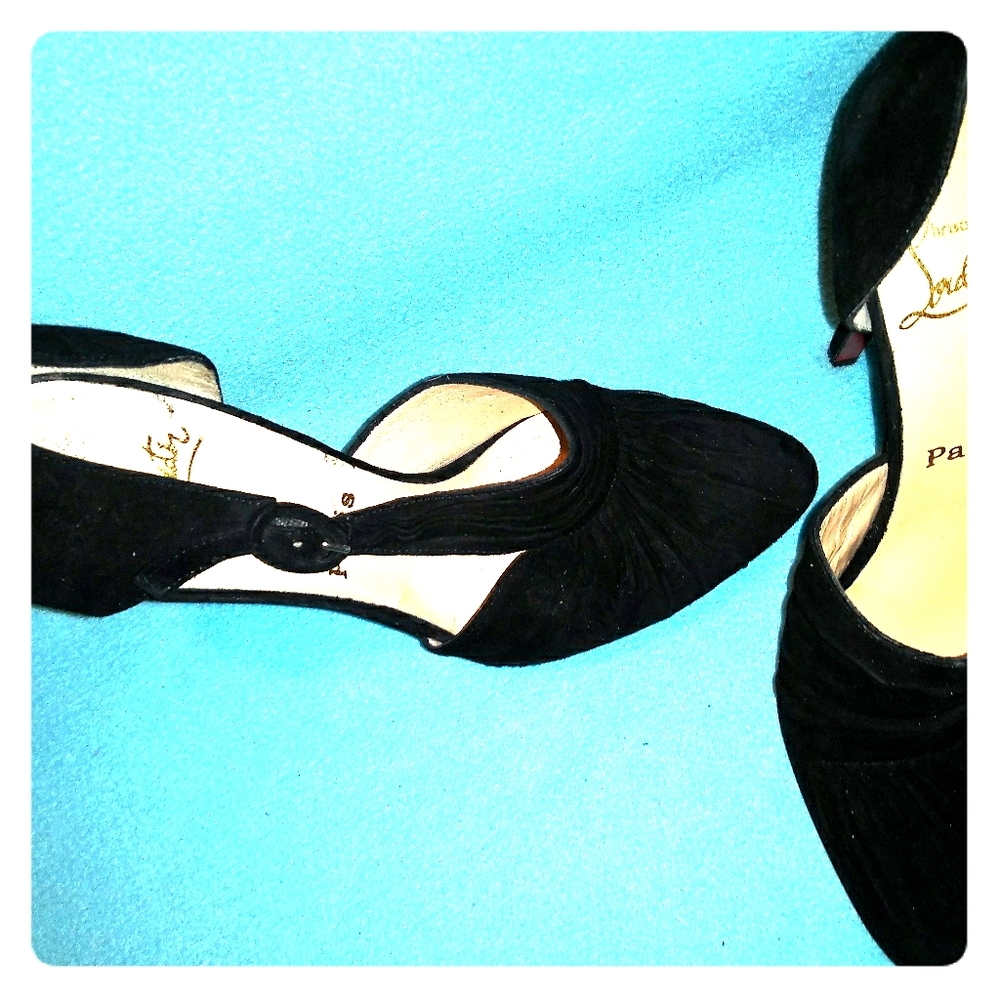 worn one time Louboutins